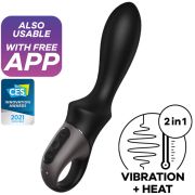 SATISFYER – HEAT CLIMAX VIBRADOR ANAL APP NEGRO