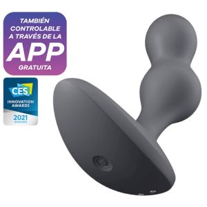 SATISFYER – DEEP DIVER PLUG VIBRADOR APP GRIS