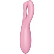 SATISFYER THREESOME 4 VIBRADOR APP – ROSA