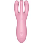 SATISFYER THREESOME 4 VIBRADOR APP – ROSA