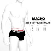 MACHO – MS24A CALZONCILLO BRIEF DARK AMARILLO S