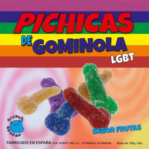 PRIDE – PICHITAS DE GOMINOLA FRUTAS CON AZUCAR LGBT