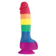 PRIDE – DILDO BANDERA LGBT 15 CM