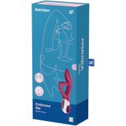 SATISFYER – EMBRACE ME VIBRADOR PUNTO G ROJO