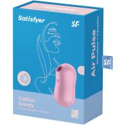 SATISFYER – COTTON CANDY ESTIMULADOR Y VIBRADOR LILA