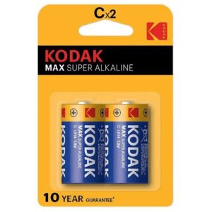 KODAK – MAX PILA ALCALINA C LR14 BLISTER*2