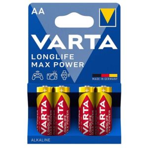 VARTA – MAX POWER PILA ALCALINA AA LR6 BLISTER*4