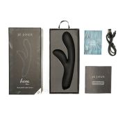 JE JOUE – HERA FLEX VIBRADOR RABBIT – NEGRO