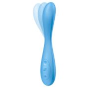 SATISFYER – G-SPOT FLEX 4+ MULTI VIBRADOR APP AZUL