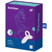 SATISFYER – BOLD LOVER DEDAL VIBRADOR BLANCO