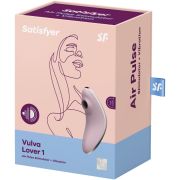 SATISFYER – VULVA LOVER 1 ESTIMULADOR Y VIBRADOR AZUL