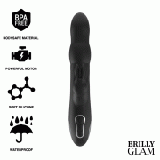 BRILLY GLAM – MOEBIUS RABBIT VIBRATOR  ROTATOR COMPATIBLE CON WATCHME WIRELESS TECHNOLOGY