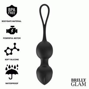 BRILLY GLAM – VIBRATING KEGEL BEADS CONTROL REMOTO