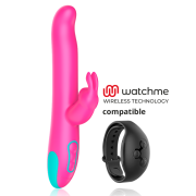 HAPPY LOKY – PLUTO RABBIT VIBRATOR  ROTATOR COMPATIBLE CON WATCHME WIRELESS TECHNOLOGY