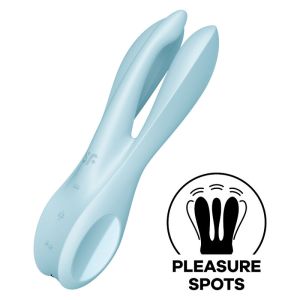 SATISFYER – THREESOME 1 VIBRADOR AZUL