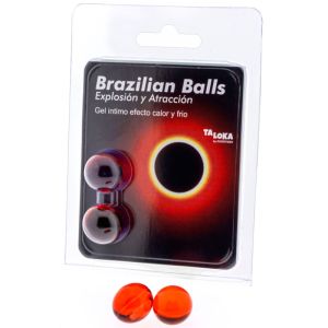 TALOKA – BRAZILIAN BALLS GEL EXCITANTE EFECTO CALOR Y FRÍO 2 BOLAS