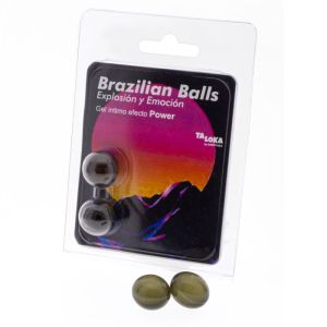 TALOKA – BRAZILIAN BALLS GEL EXCITANTE EFECTO POWER 2 BOLAS