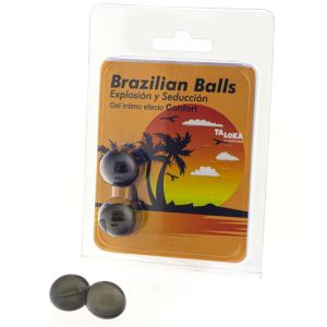 TALOKA – BRAZILIAN BALLS GEL EXCITANTE EFECTO CONFORT 2 BOLAS