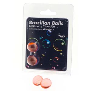 TALOKA – BRAZILIAN BALLS GEL EXCITANTE EFECTO VIBRACIÓN 2 BOLAS