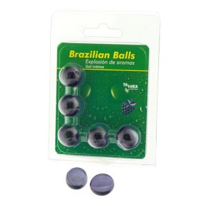 TALOKA – BRAZILIAN BALLS GEL ÍNTIMO FRUTAS DEL BOSQUE 5 BOLAS