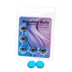 TALOKA – BRAZILIAN BALLS GEL EXCITANTE EFECTO FRÍO 5 BOLAS