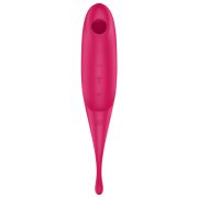 SATISFYER TWIRLING PRO ESTIMULADOR Y VIBRADOR – ROJO