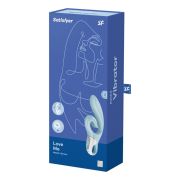 SATISFYER – LOVE ME VIBRADOR RABBIT AZUL