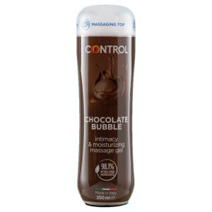 CONTROL – GEL DE MASAJE 3 EN 1 CHOCOLATE BUBBLE 200 ML