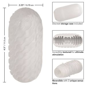 CALEXOTICS – REVERSIBLE RIBBED STROKER