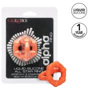 CALEXOTICS – ALPHA ALL STAR RING NARANJA