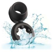 CALEXOTICS – ALPHA DUAL MAGNUM RING NEGRO