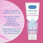 DUREX – NATURALS LUBRICANTE EXTRA SENSITIVO 100 ML