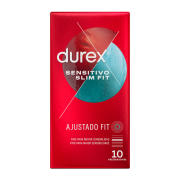 DUREX – SENSITIVO SLIM FIT 10 UNIDADES