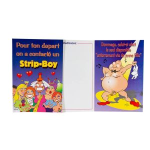 FEMARVI CARD STRIP-BOY – FR