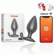 ONINDER – RIO PLUG ANAL VIBRADOR NEGRO – APP GRATUITA