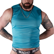 MACHO – CAMISETA AZUL S/M