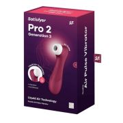 SATISFYER – PRO 2 GENERACIÓN 3 LIQUID AIR TECHNOLOGY GRANATE