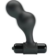 MR PLAY – PLUG ANAL VIBRADOR DE SILICONA NEGRO