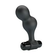 MR PLAY – PLUG ANAL VIBRADOR DE SILICONA NEGRO