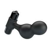 MR PLAY – PLUG ANAL VIBRADOR DE SILICONA NEGRO