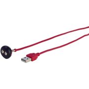 FUN FACTORY – CARGADOR MAGNÉTICO USB ROJO