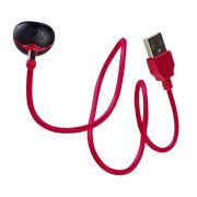 FUN FACTORY – CARGADOR MAGNÉTICO USB ROJO