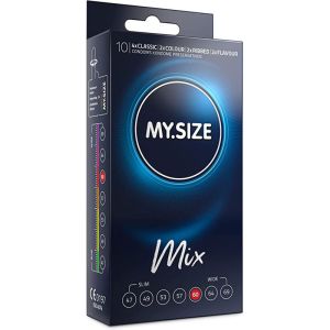 MY SIZE – MIX PRESERVATIVOS 60 MM 10 UNIDADES