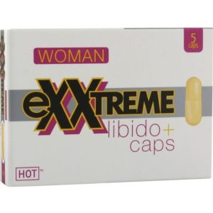 HOT – EXXTREME CÁPSULAS AUMENTO LÍBIDO MUJER 5 CPS