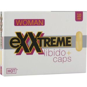 HOT – EXXTREME CÁPSULAS AUMENTO LÍBIDO MUJER 10 CPS