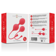 INTENSE – BOLAS KEGEL PACK KENDALL ROJO