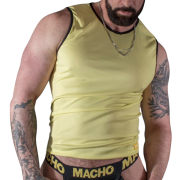 MACHO – CAMISETA AMARILLO S/M