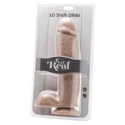 GET REAL – DILDO 25,5 CM CON TESTICULOS NATURAL