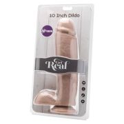 GET REAL – DILDO 25,5 CM CON TESTICULOS VIBRADOR NATURAL