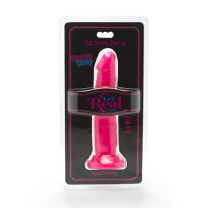 GET REAL – HAPPY DICKS DONG 19 CM ROSA